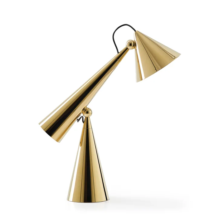 Tom Dixon - Pose Task LED Tischleuchte, gold