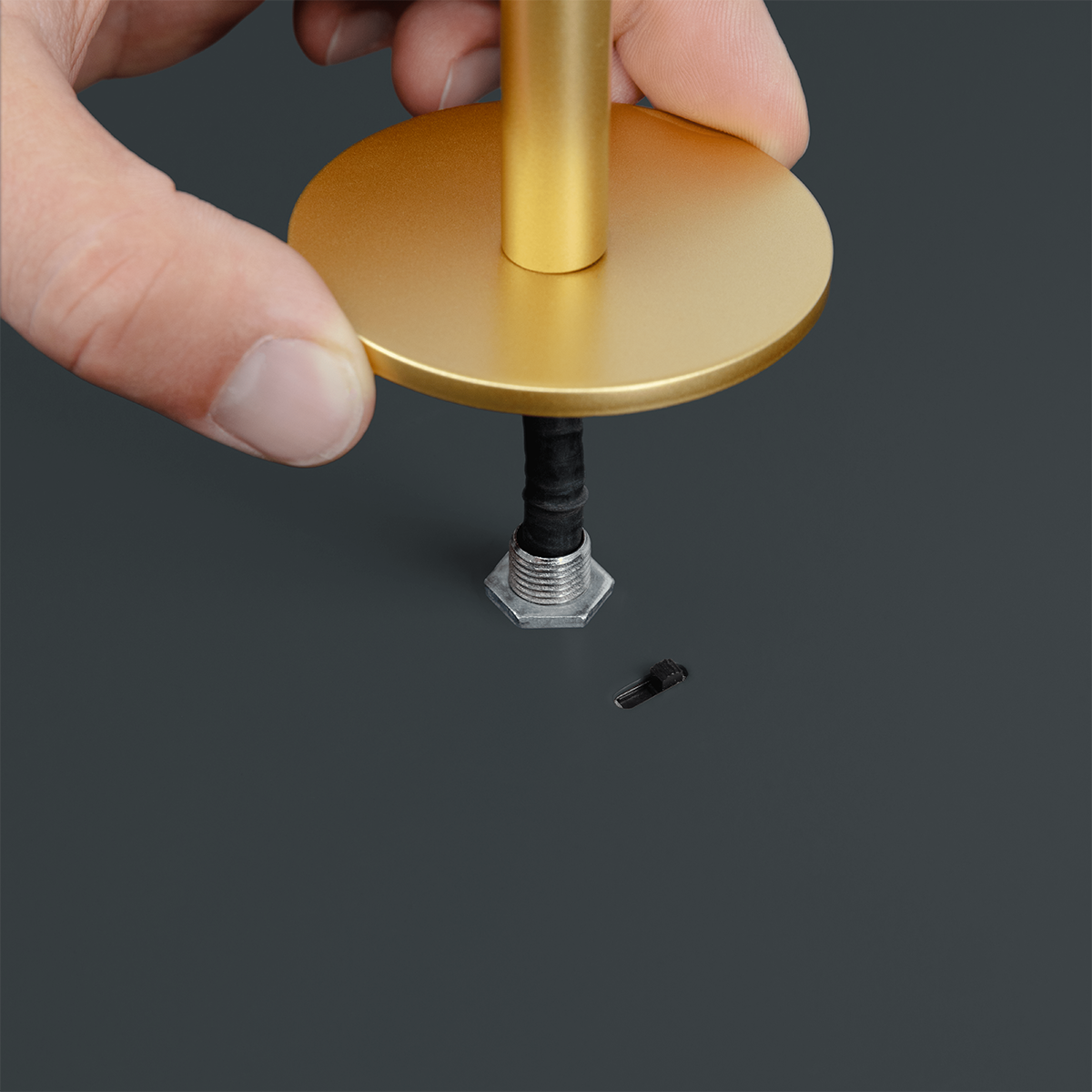 Hanglamp Asteria Plus Mini - met koordset Antraciet