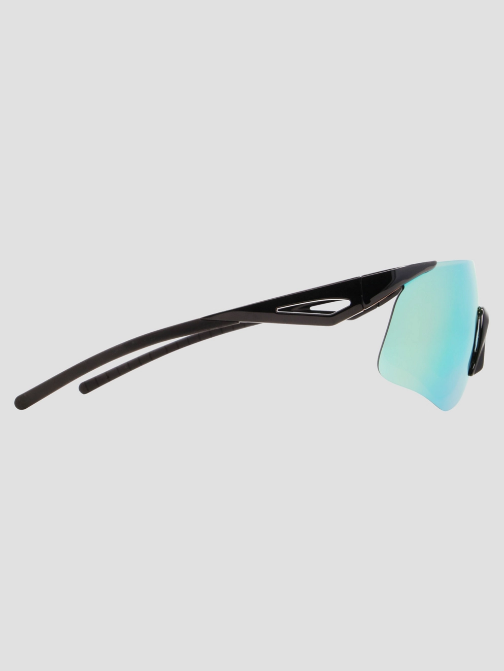 Red Bull SPECT Eyewear MARK-04 Black Sunglasses smoke with green mirror