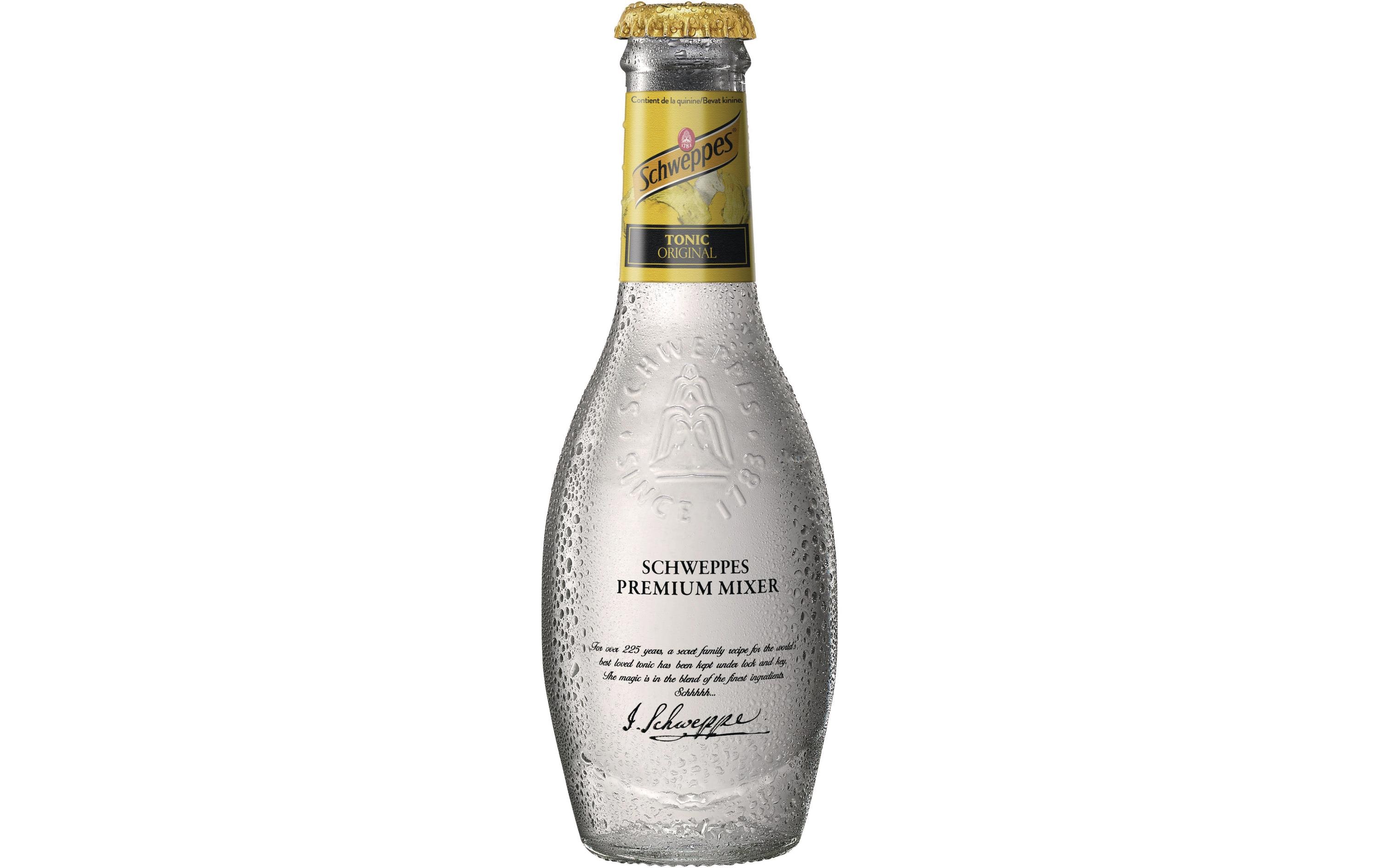 Premium Mixer Tonic Original & Lime 4 x 0.2 lPrickelndes Erfrischungsgetränk mit Zitronenaroma
