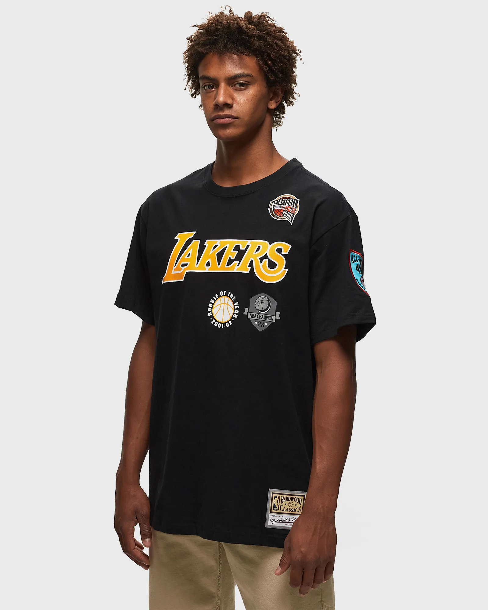 Mitchell & Ness NBA N&N PREMIUM TEE LOS ANGELES LAKERS HALL OF FAME PAU GASOL #16