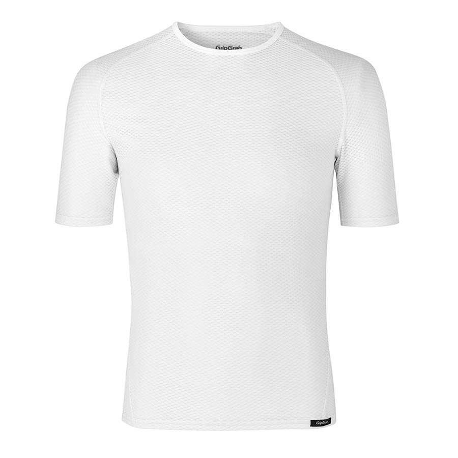 GripGrab Ultralight Mesh Ondershirt Korte Mouwen Wit
