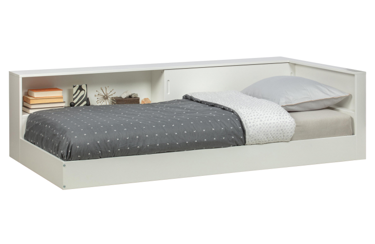 WOOOD Connect bed 90x200 wit