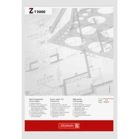 BRUNNEN Entwurfblock A3, 70g, 25 Blatt