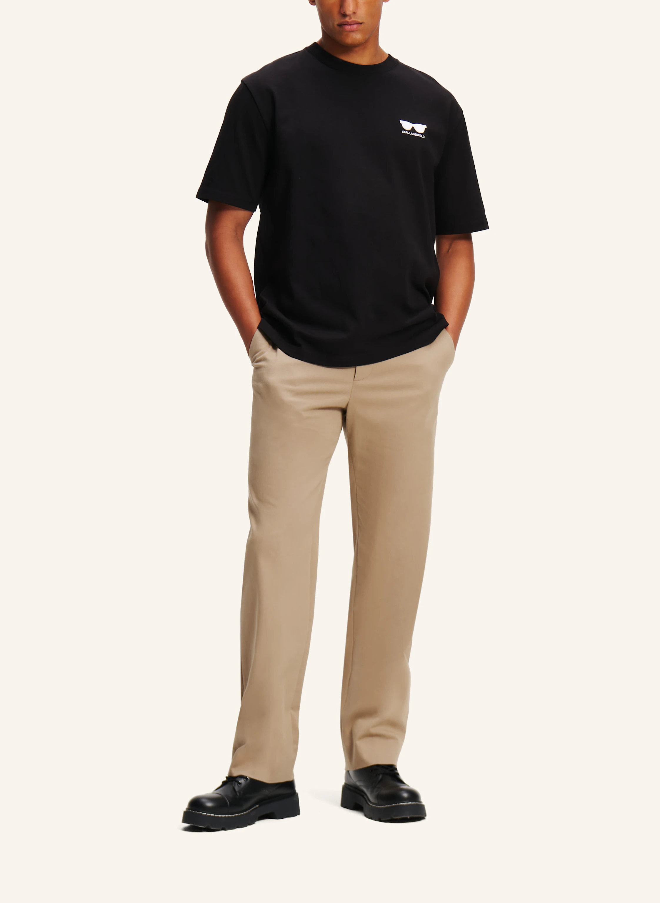 KARL LAGERFELD LEGERE CHINO-HOSE