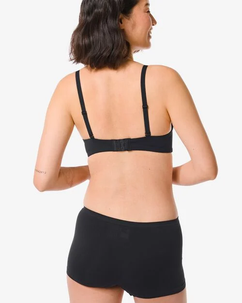 boxer femme noir