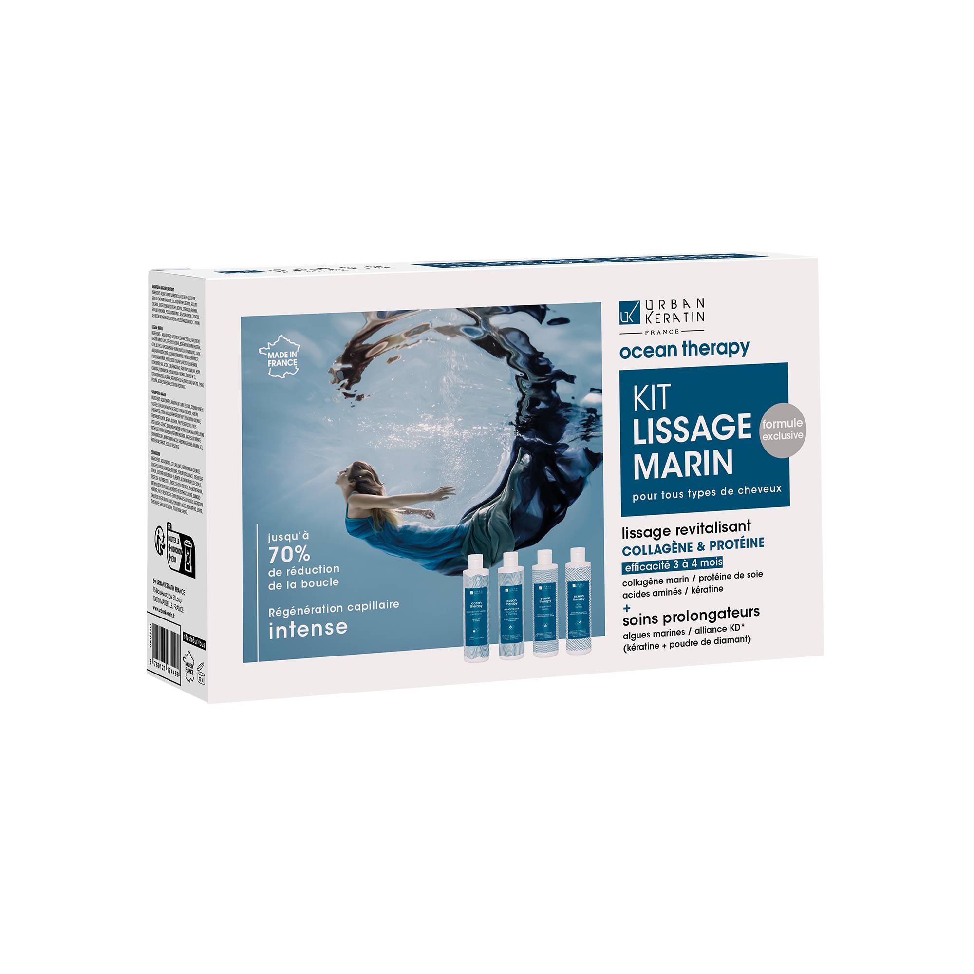 Mini kit de lissage marin Ocea Therapy (4x100ml) / 400ml