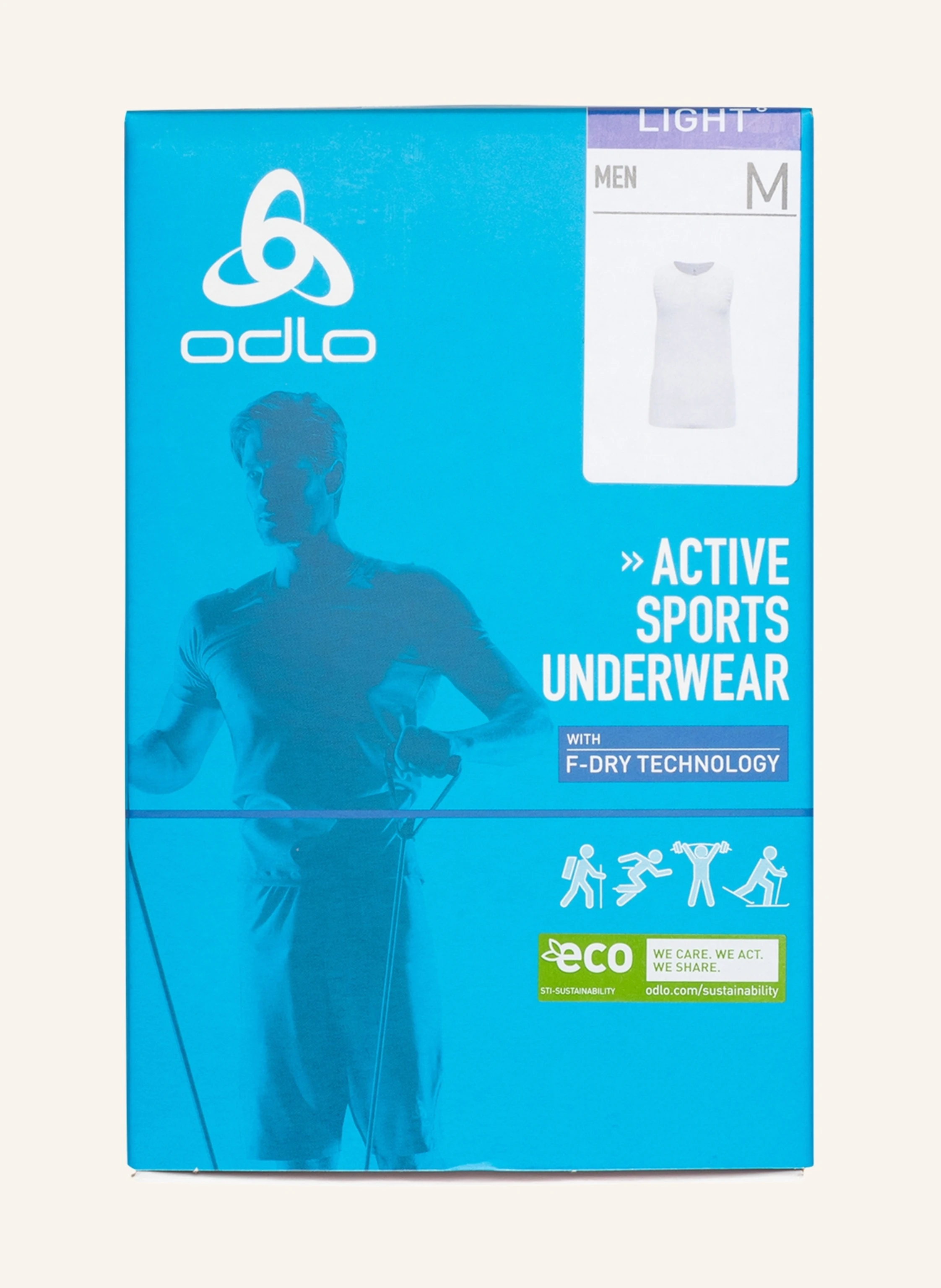 odlo Funktionswäsche-Unterhemd ACTIVE F-DRY LIGHT ECO