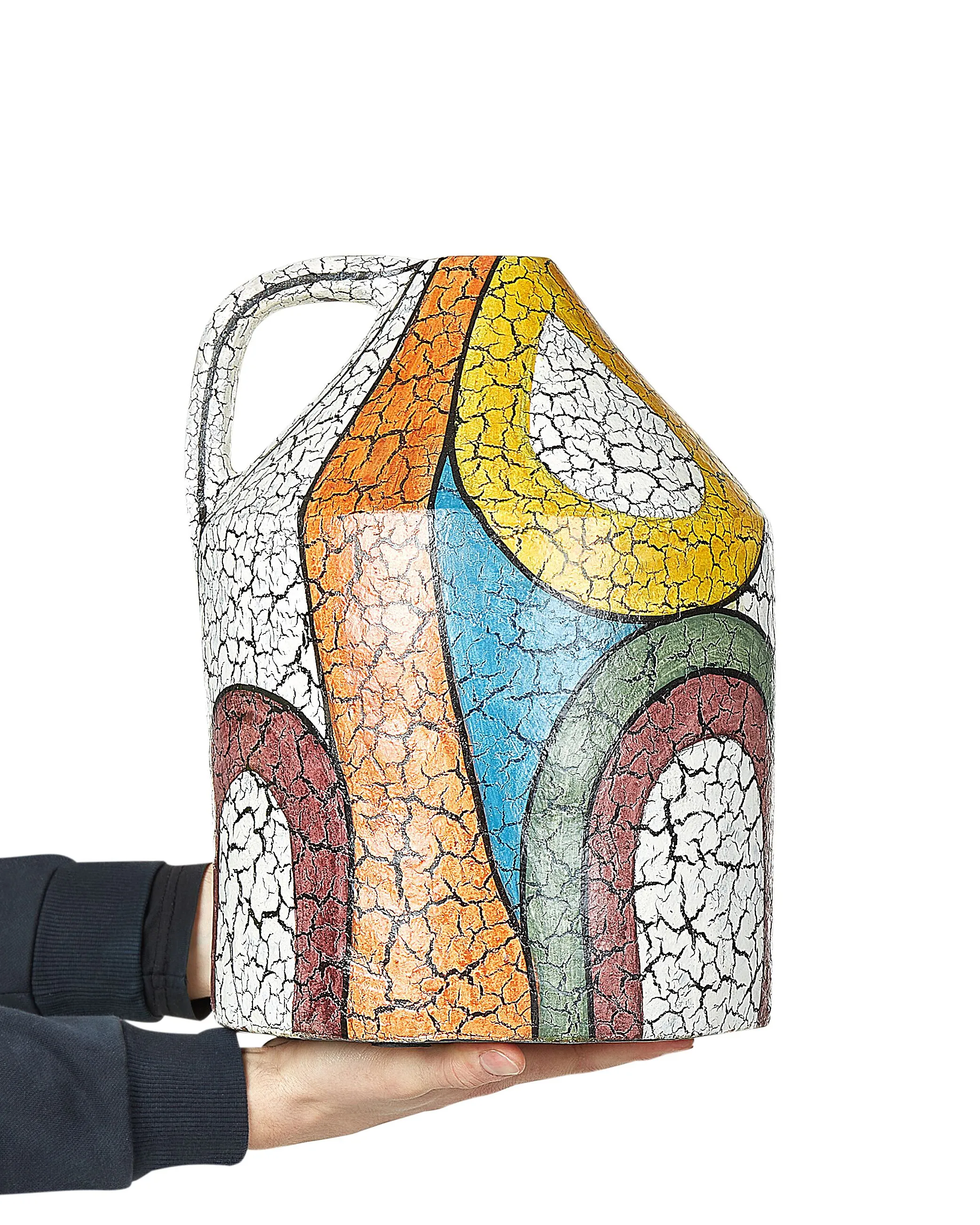 Decoratieve vaas PUTRAJAYA Keramiek 38 cm Meerkleurig