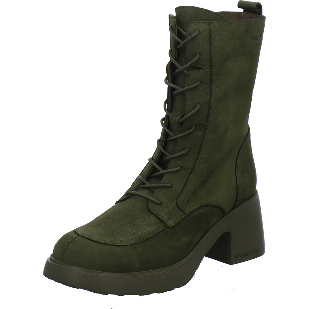 Wonders Stiefel Damen oliv