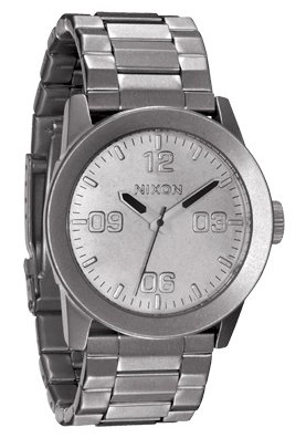 Nixon The Private SS All Raw Steel Herrenuhr A276033