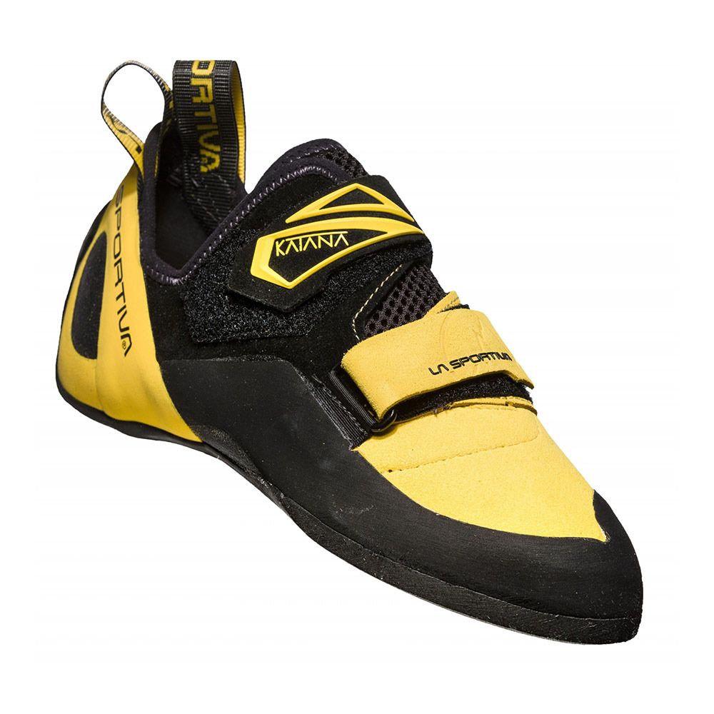 La Sportiva KATANA - Chaussons escalade Homme yellow/black