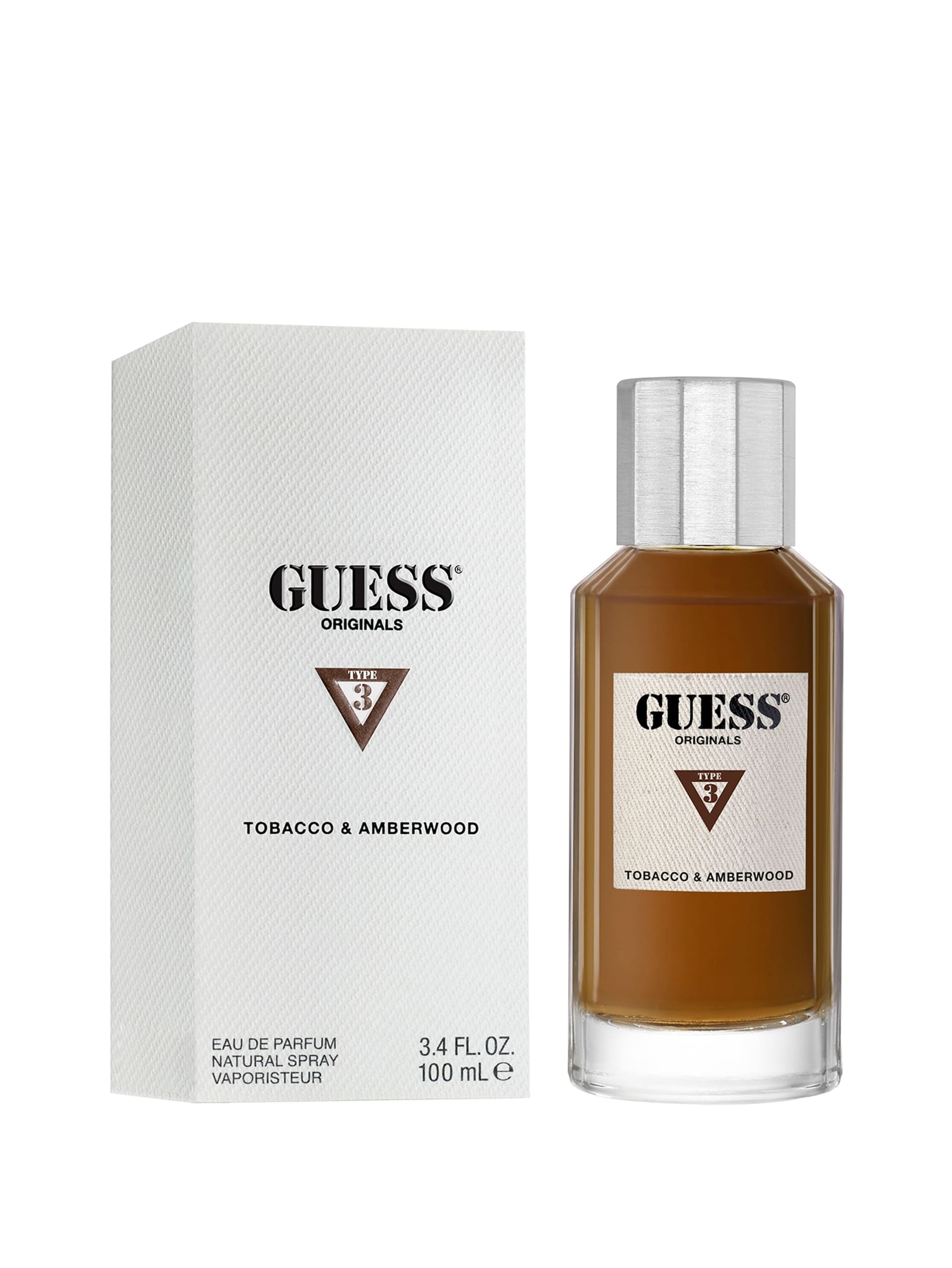 GUESS Originals Tipo 3, Eau de Parfum, 3,4 onças