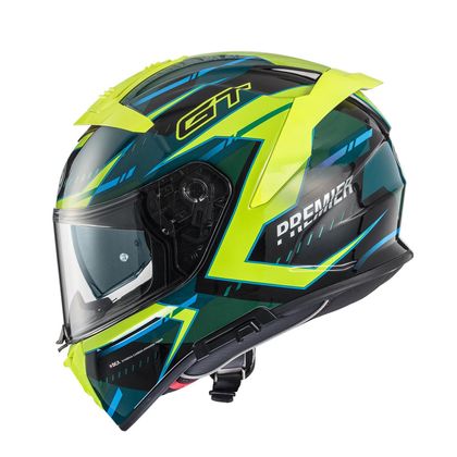 Casque Premier DEVIL EV6 - Bleu / Jaune