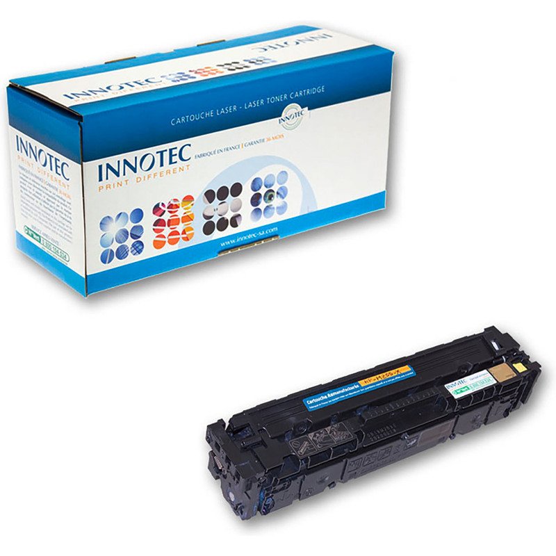 Toner Innotec compatible HP 207X couleurs séparées pour imprimante laser