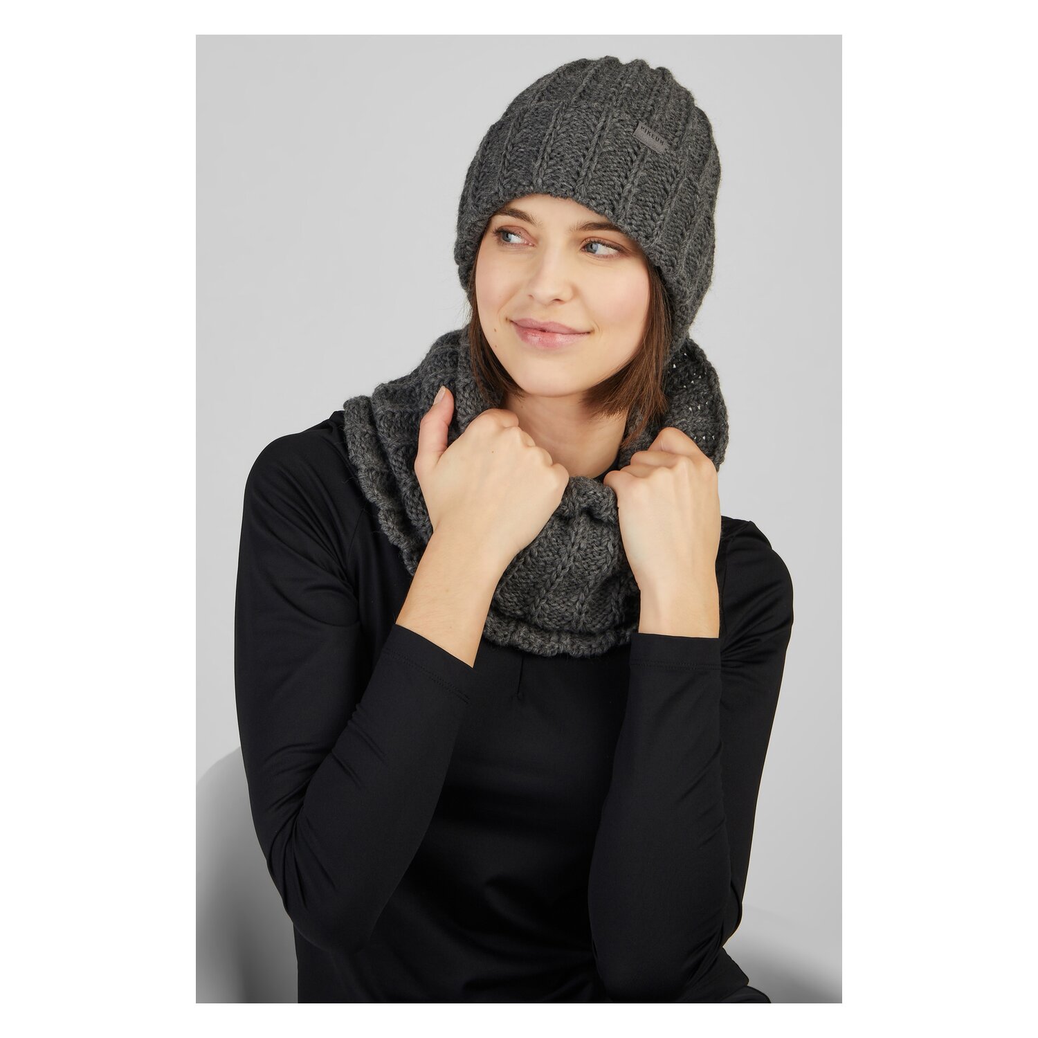 PIKEUR Sports Collection Ripp Beanie  - middle-grey