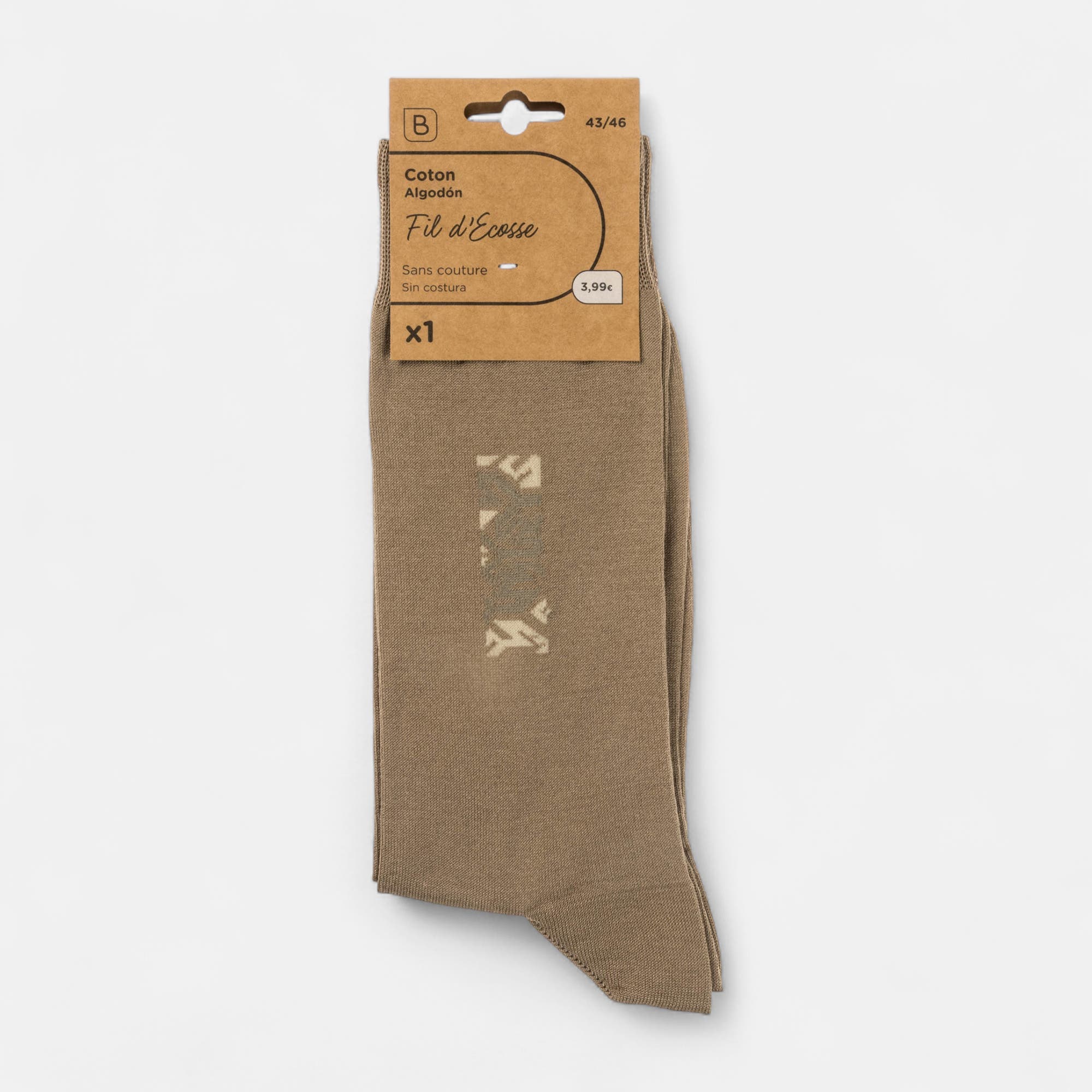 Chaussettes Homme camel