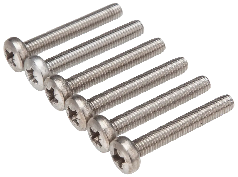 Arvid Nilsson Maskinskrue A4 PH M6 x 40 mm 6-pak