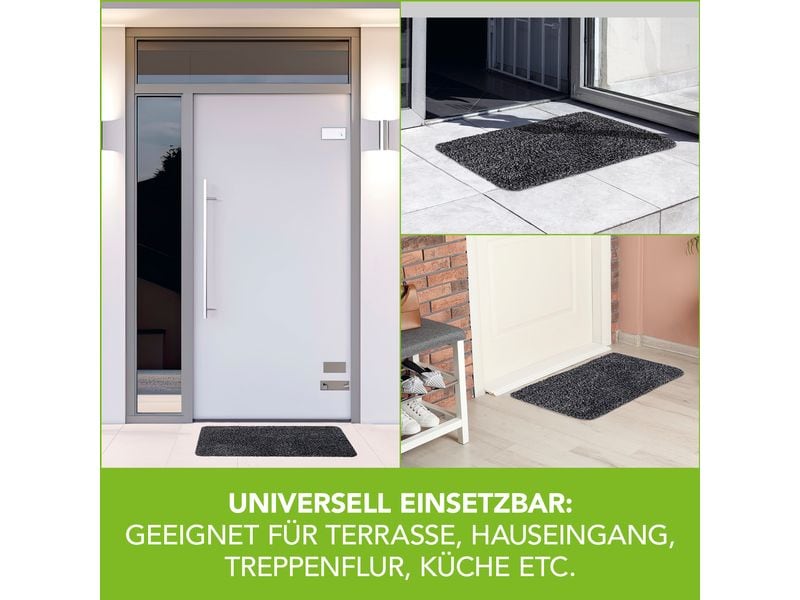 EASYmaxx Fussmatte Magic Step 60 cm x 40 cm Schmutzfangmatte