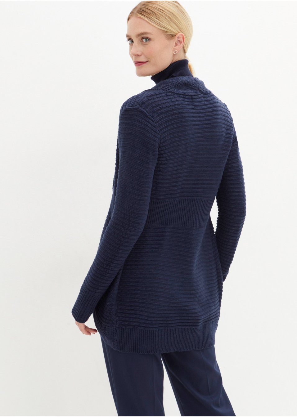 Gilet long en maille