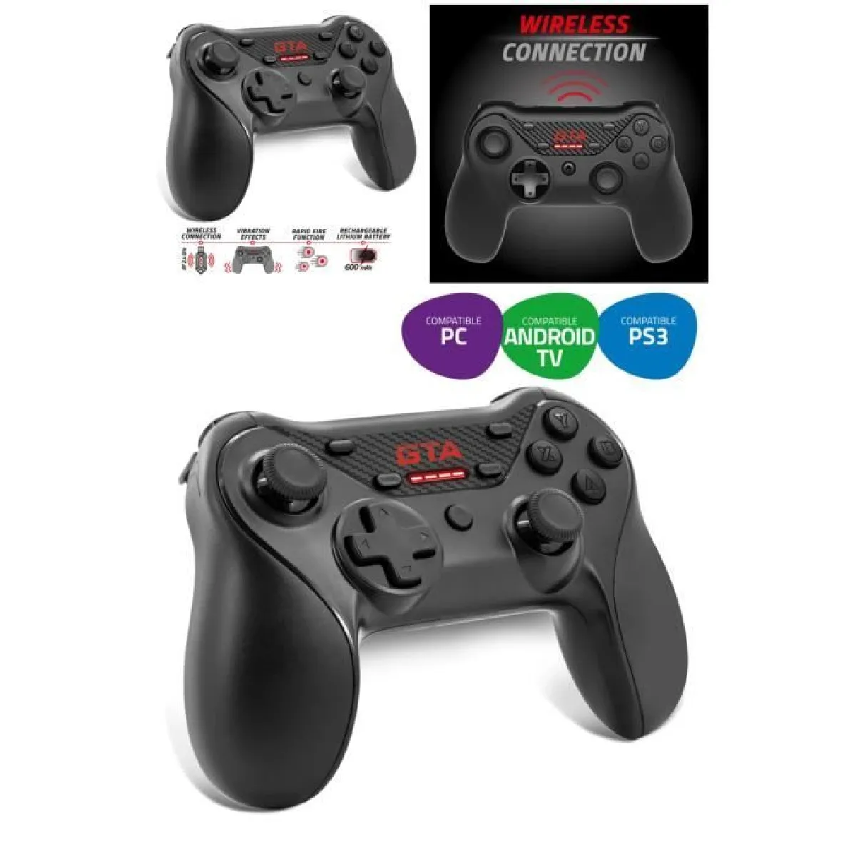 Manette sans fil Advance GTA 300
