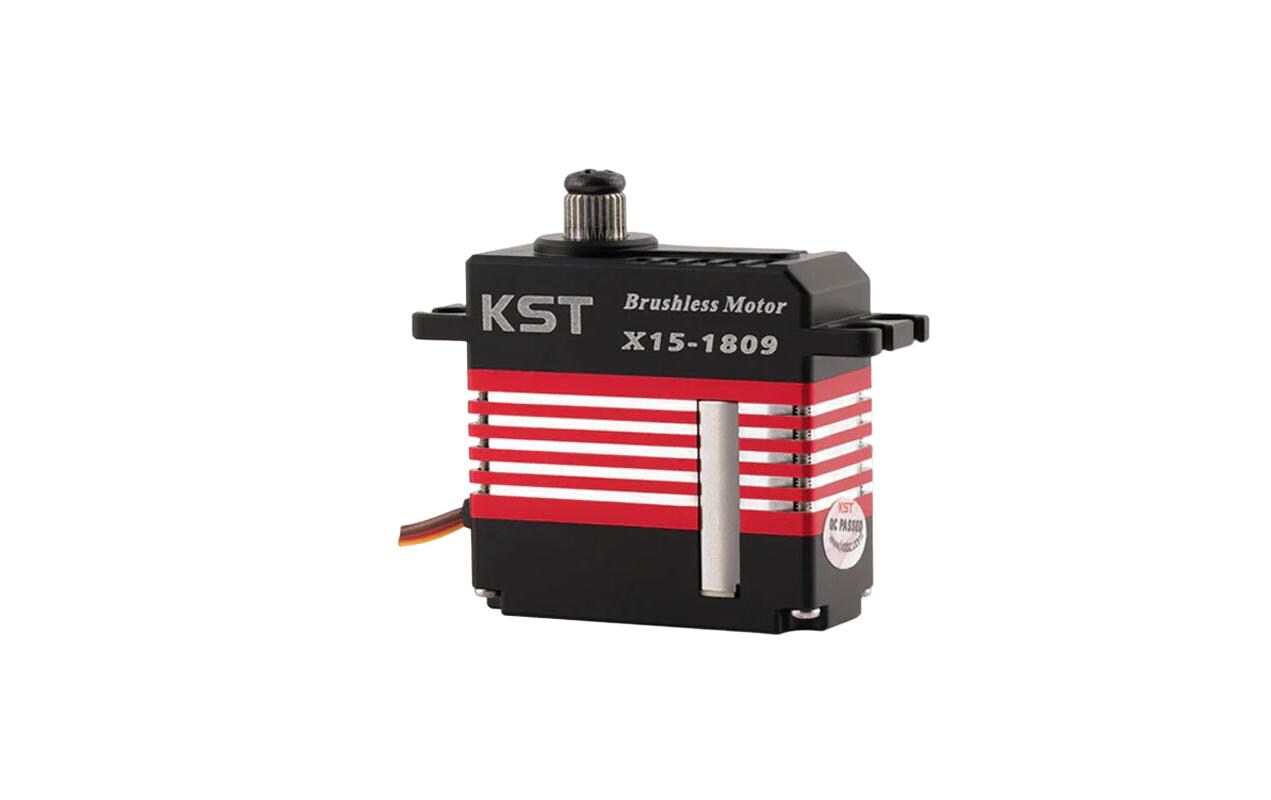 Mini Servo X15-1809 V8.0 24.4 kg, 0.07 s, Brushless HV15 mm Miniservo mit doppelt kugelgelagertem Metallgetriebe und Softstart