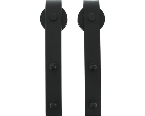 Intersteel rechtse zwarte wielset