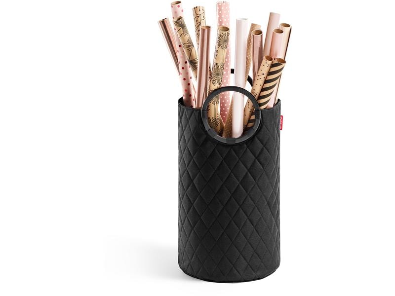 Reisenthel Wäschekorb  Frame Rhombus 30 l, Schwarz Universell einsetzbare Indoor-Tasche