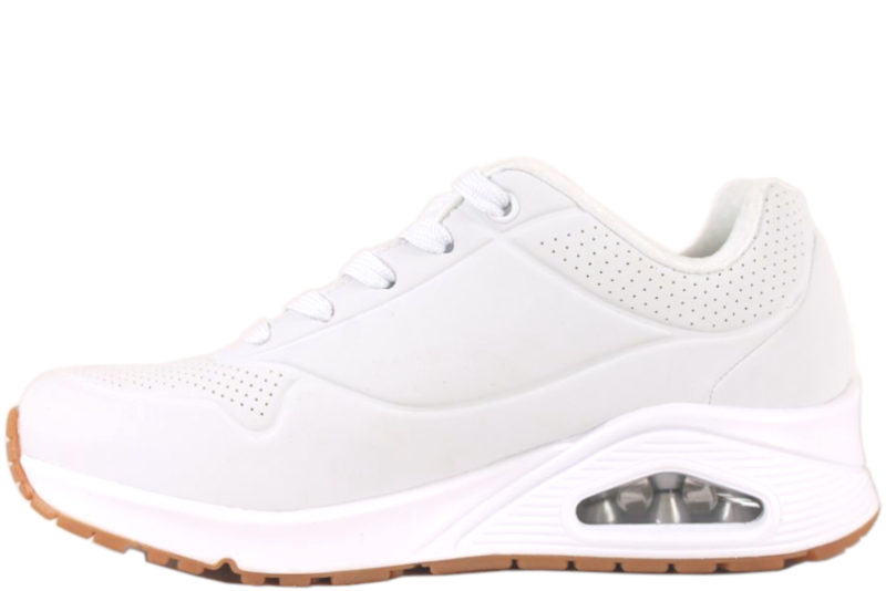 SKECHERS UNO STAND ON AIR HVID SNEAKERS