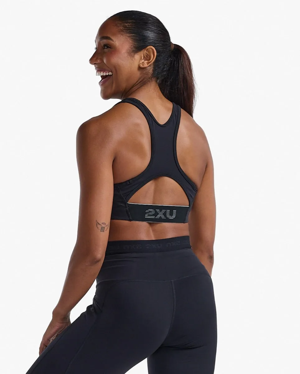2XU Motion Racerback Bra Black/Black