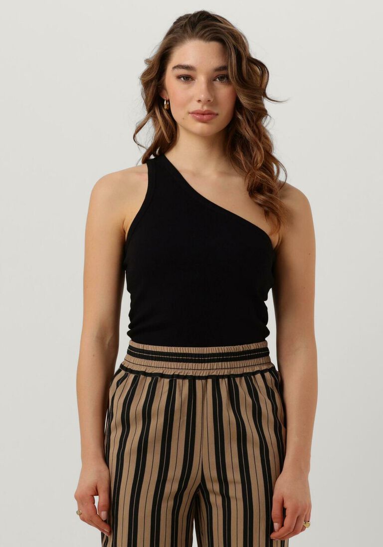 GESTUZ zwarte gestuz top drewgz one shoulder