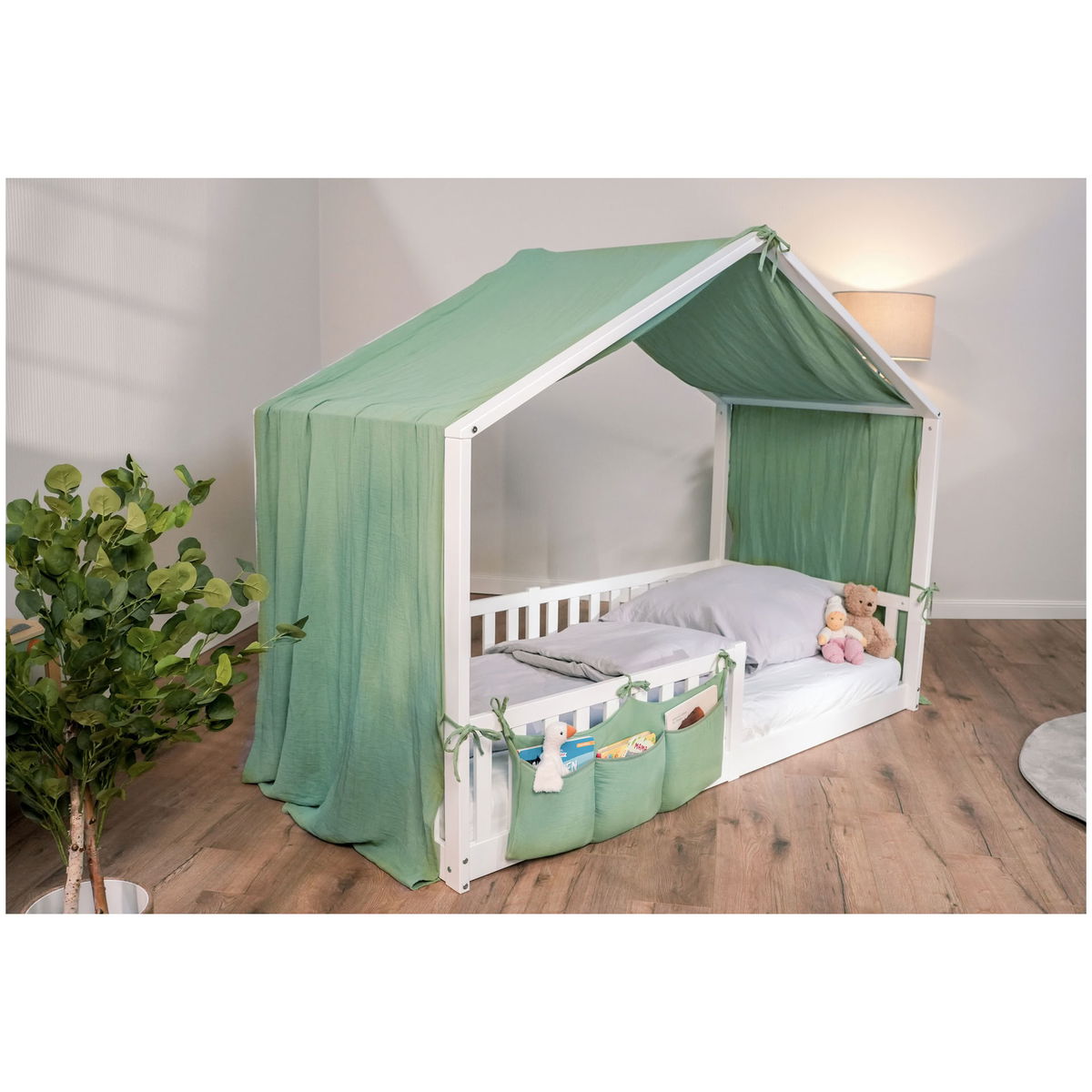 tiSsitiSsi   Organizer für Hausbett ENNO grün