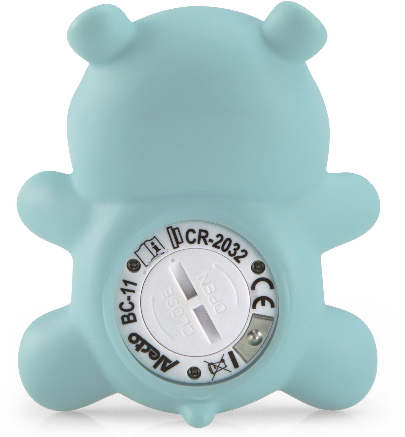 Alecto BC-11 HIPPO Kinder Raum- und Badewannenthermometer Nilpferd grün