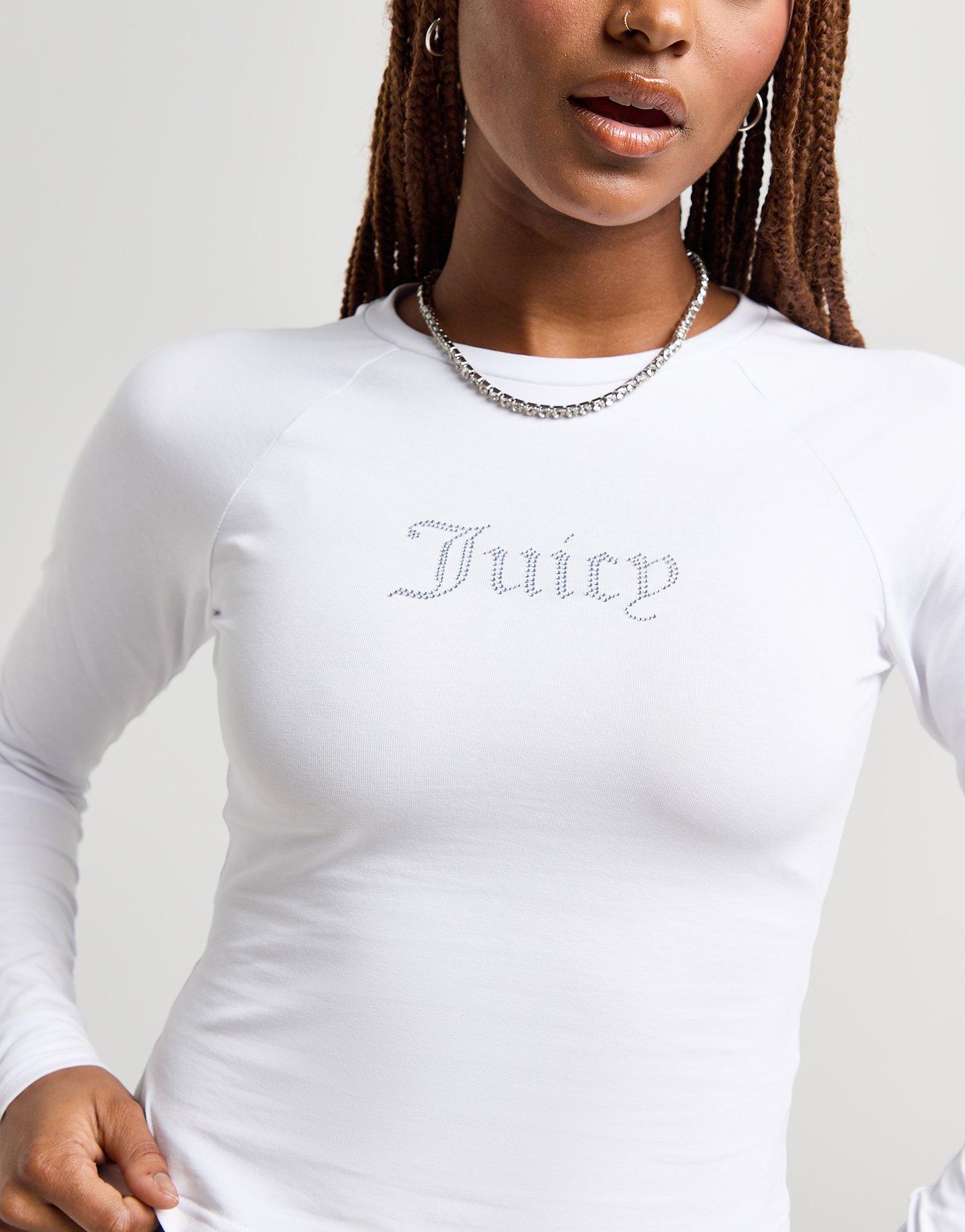 JUICY COUTURE T-shirt Diamante Slim Femme