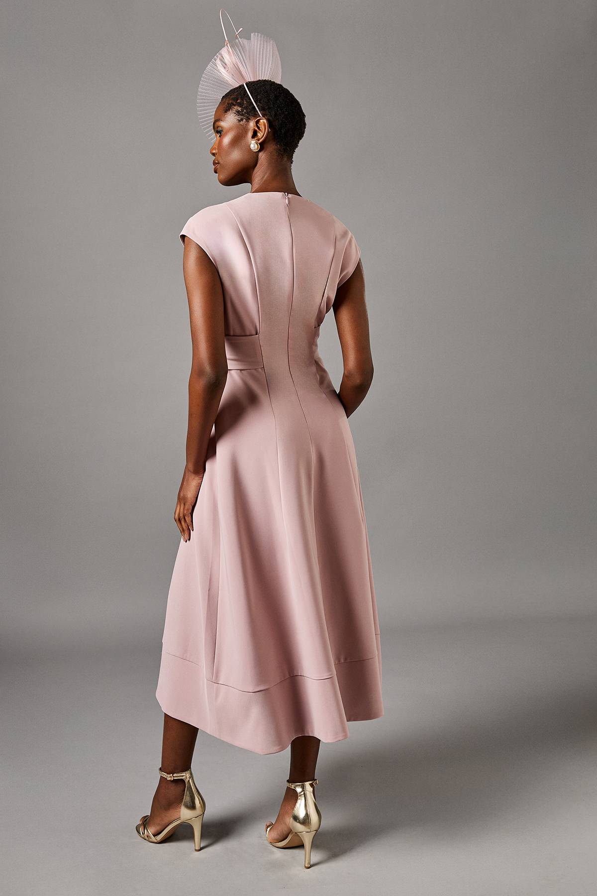 Coast Robe Crêpe à Ceinture