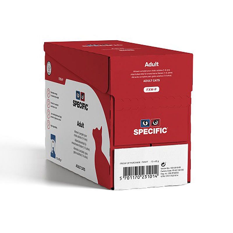Specific Adult FXW-P Kat Pouch 12 x 85 gram | 11133