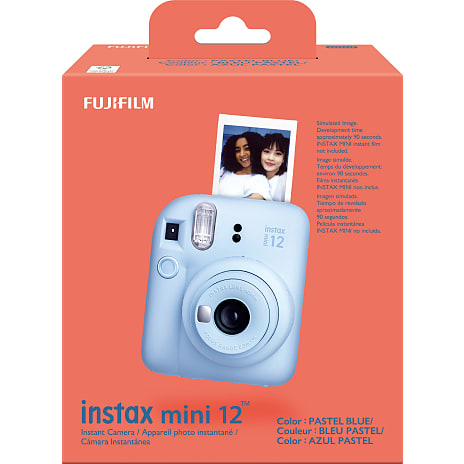 Instax mini 12 med tilbehørspakke - blå