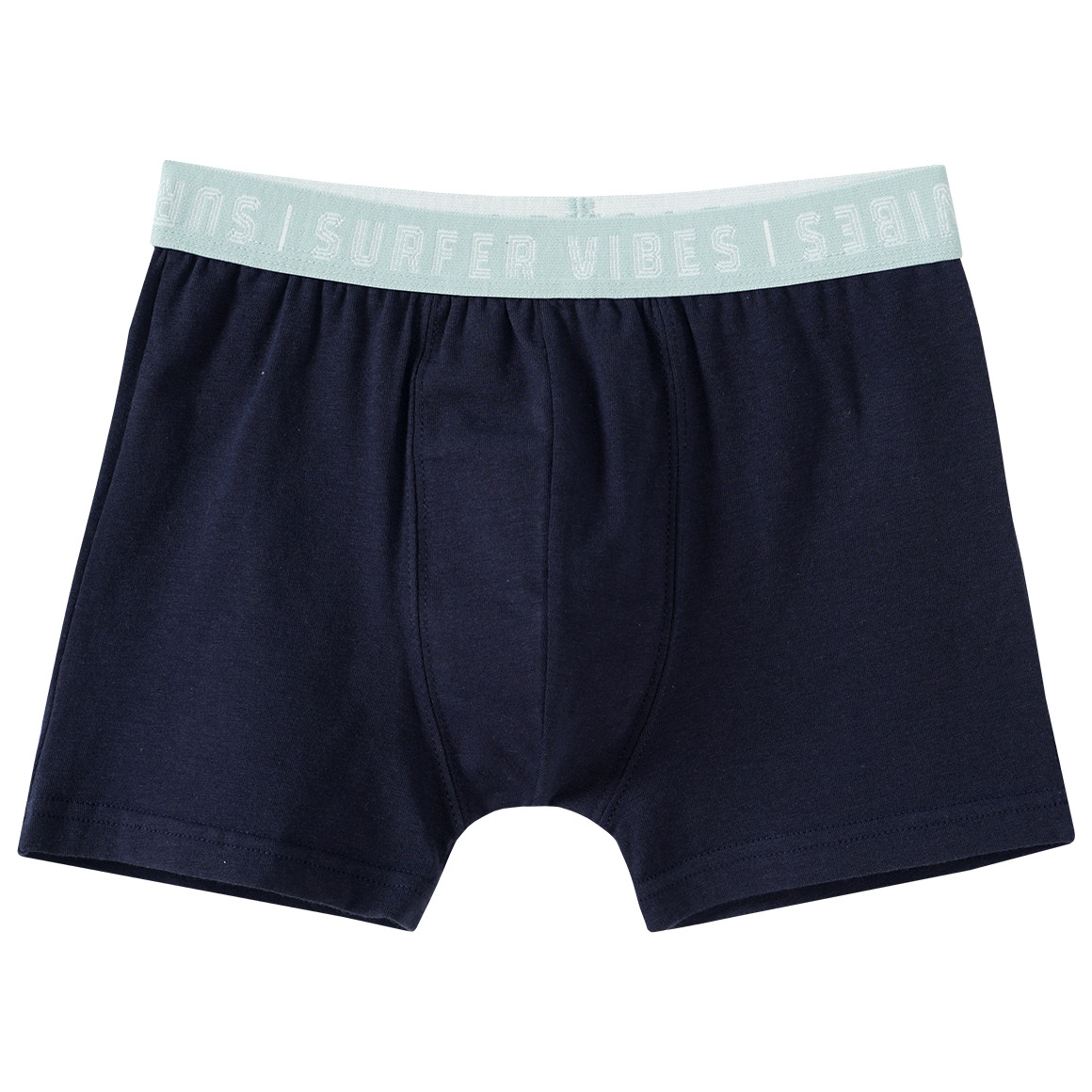 Yigga 3 Jungen Boxer mit Webbund dunkelblau