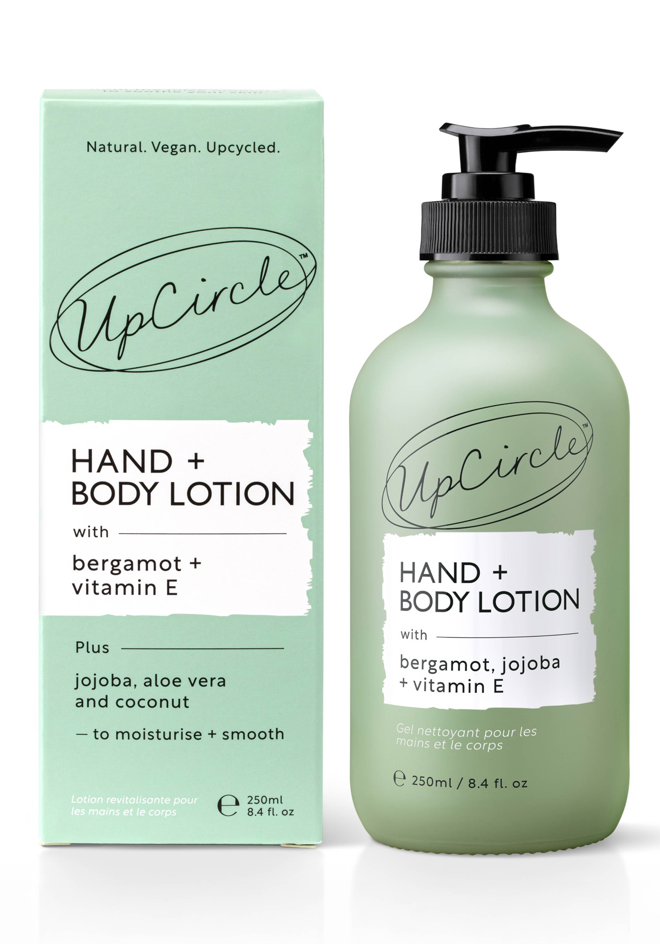 UpCircle Hand & Body Lotion Bergamot, Vitamin E