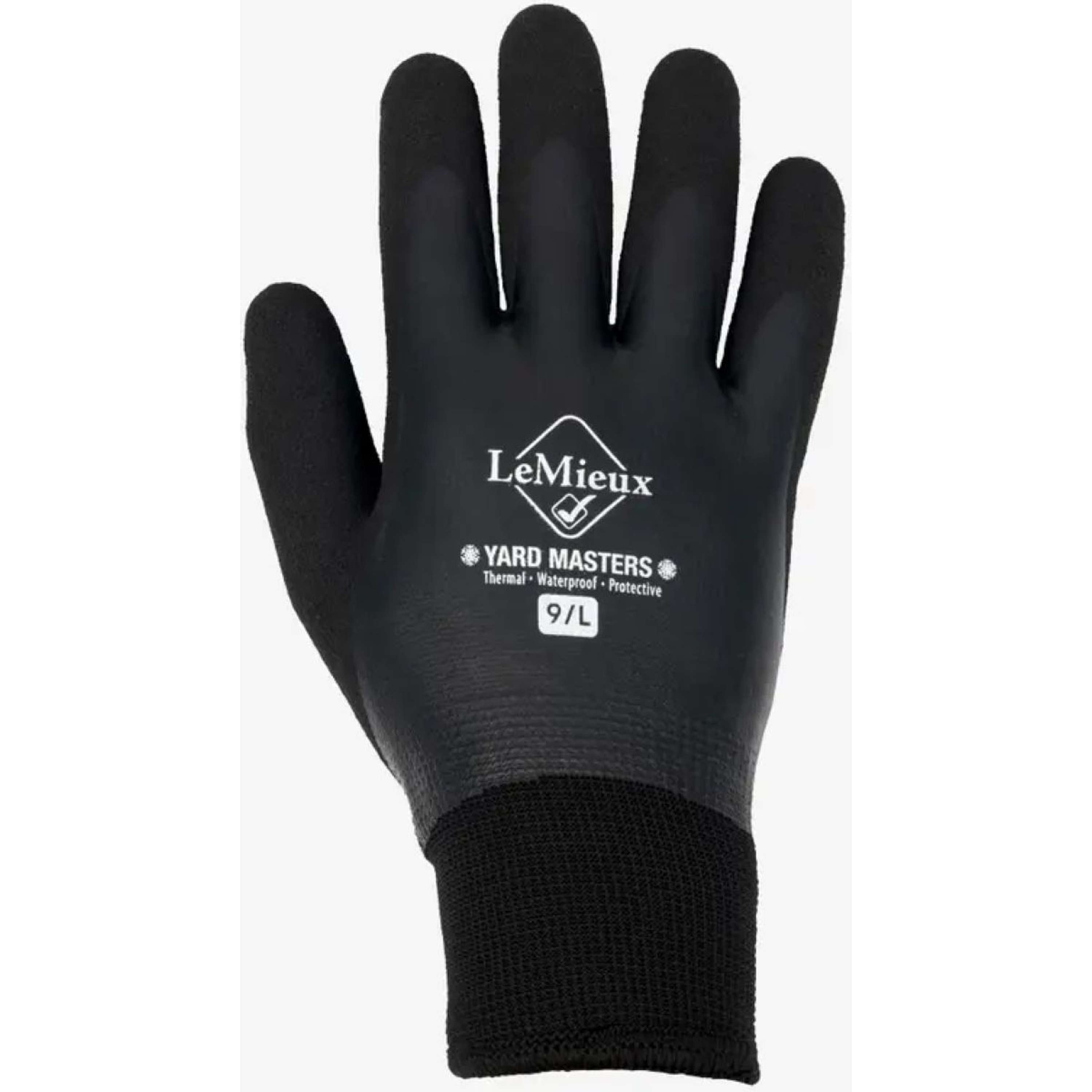 LeMieux Rijhandschoenen Thermal Work Zwart