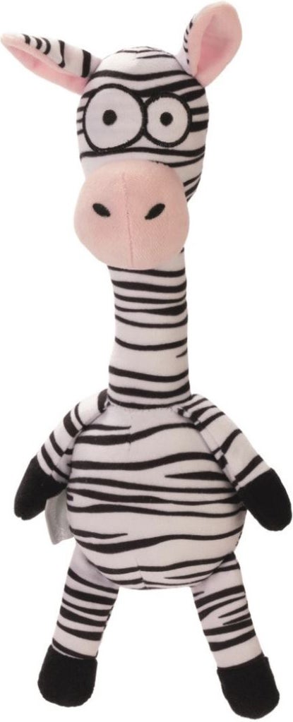 Beeztees hondenspeelgoed zebra Yip zwart/wit 33 x 10 x 9 cm