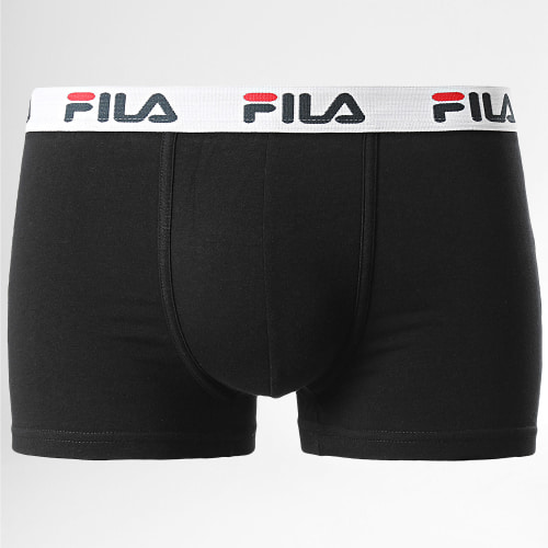 Lot De 5 Boxers FU5016 Noir Blanc Bleu Marine Gris Chiné