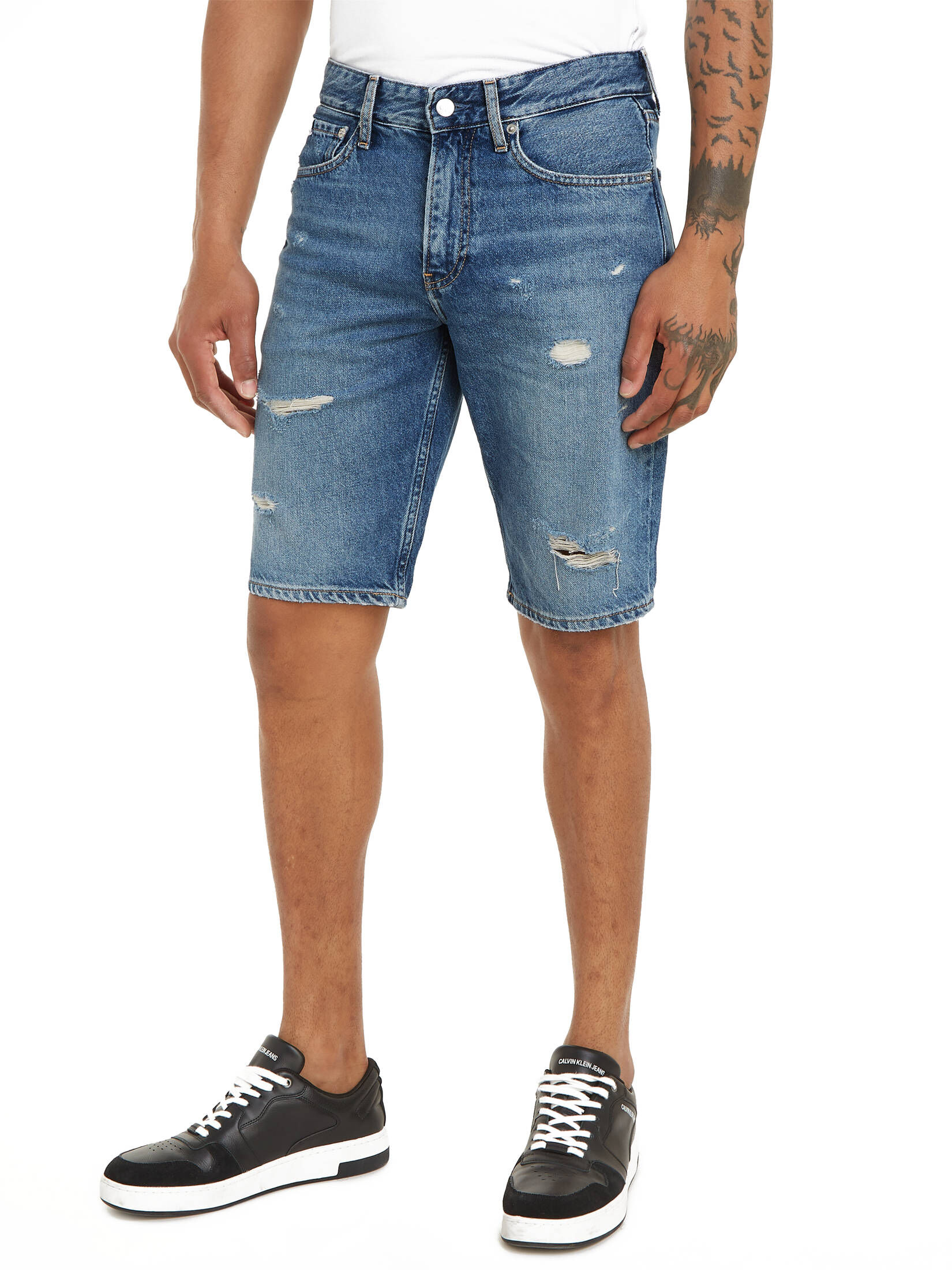 CALVIN KLEIN JEANS| Herren Jeansshorts REGULAR SHORT Regular Fit