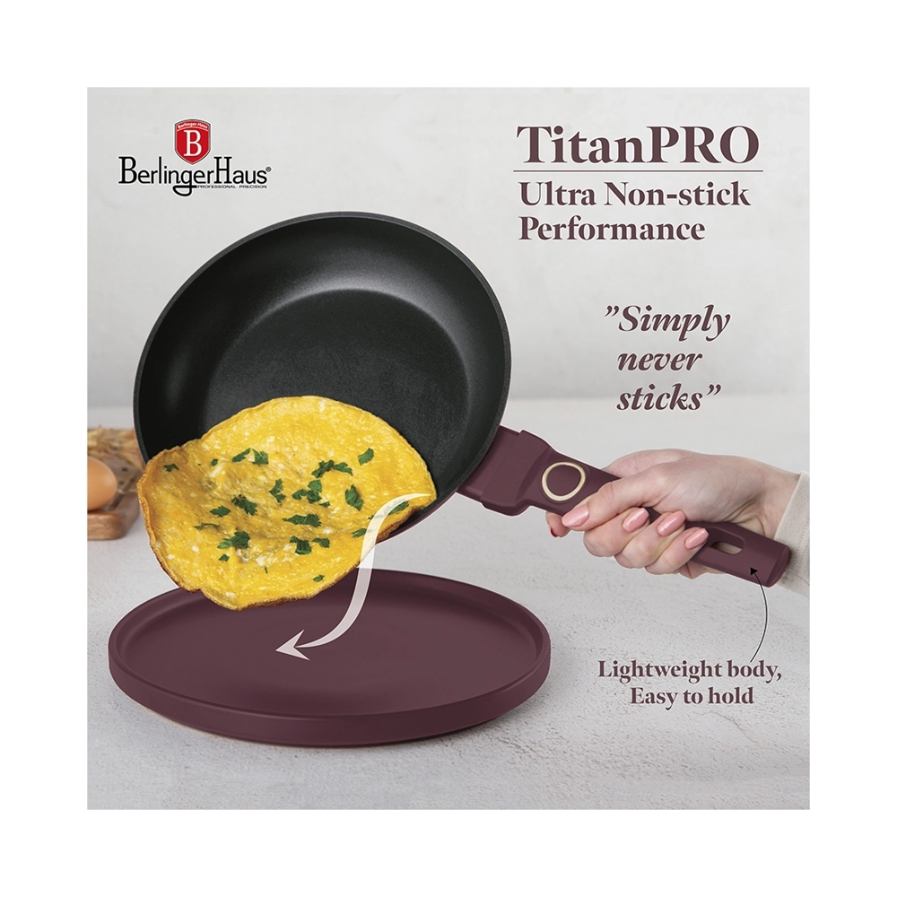 Berlinger Haus 3-teiliges Bratpfannen-Set Ø 20/24/28 cm Leonardo Collection