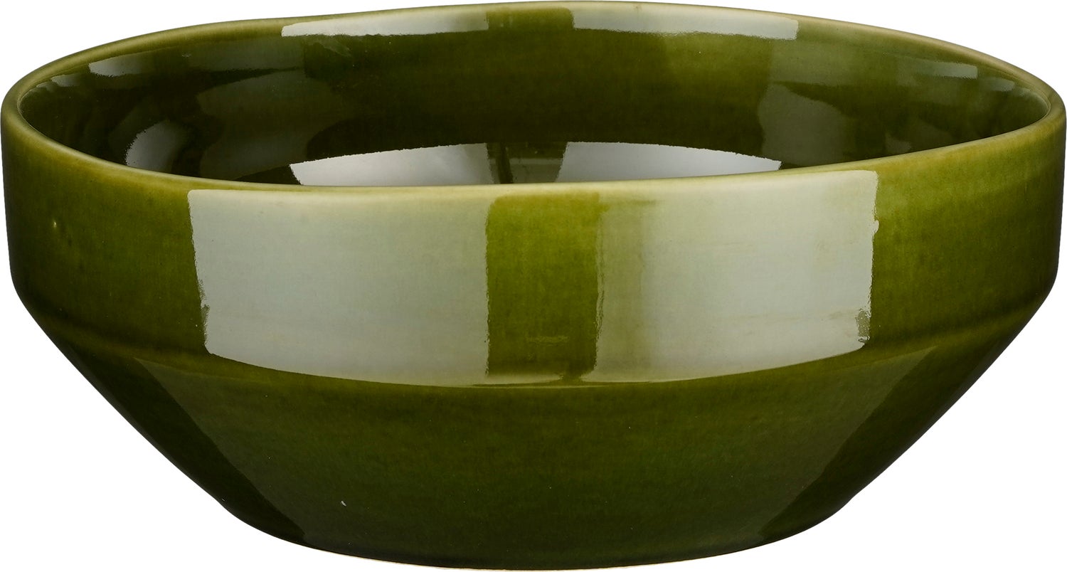 Mica Decorations schaal Rhea groen D 22,5 H 9 cm