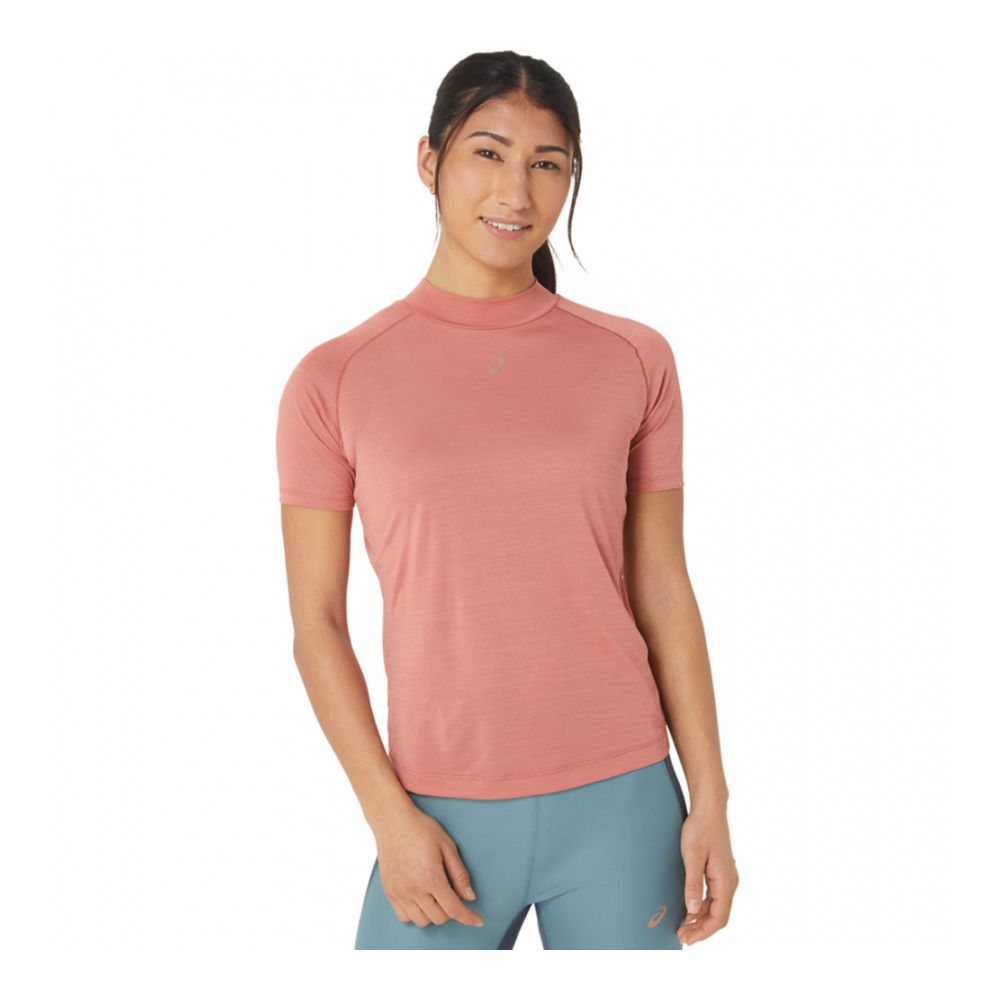 Asics NAGINO RUN - Tee-shirt Femme light garnet