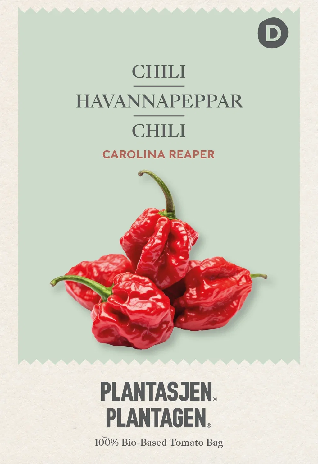 Capsicum chinense Chili 'Carolina Reaper'