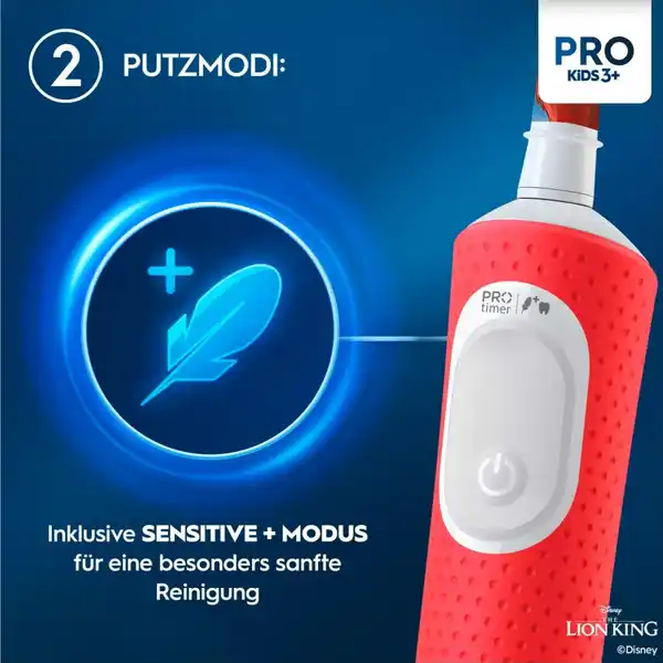 Elektrische Zahnbürste Vitality Pro 103 Kids König der Löwen