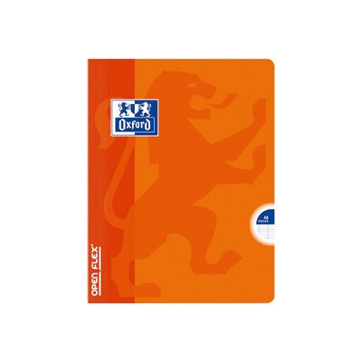 Oxford Openflex - Cahier polypro 17 x 22 cm - 48 pages - grands carreaux (Seyes) - disponible dans différentes couleurs