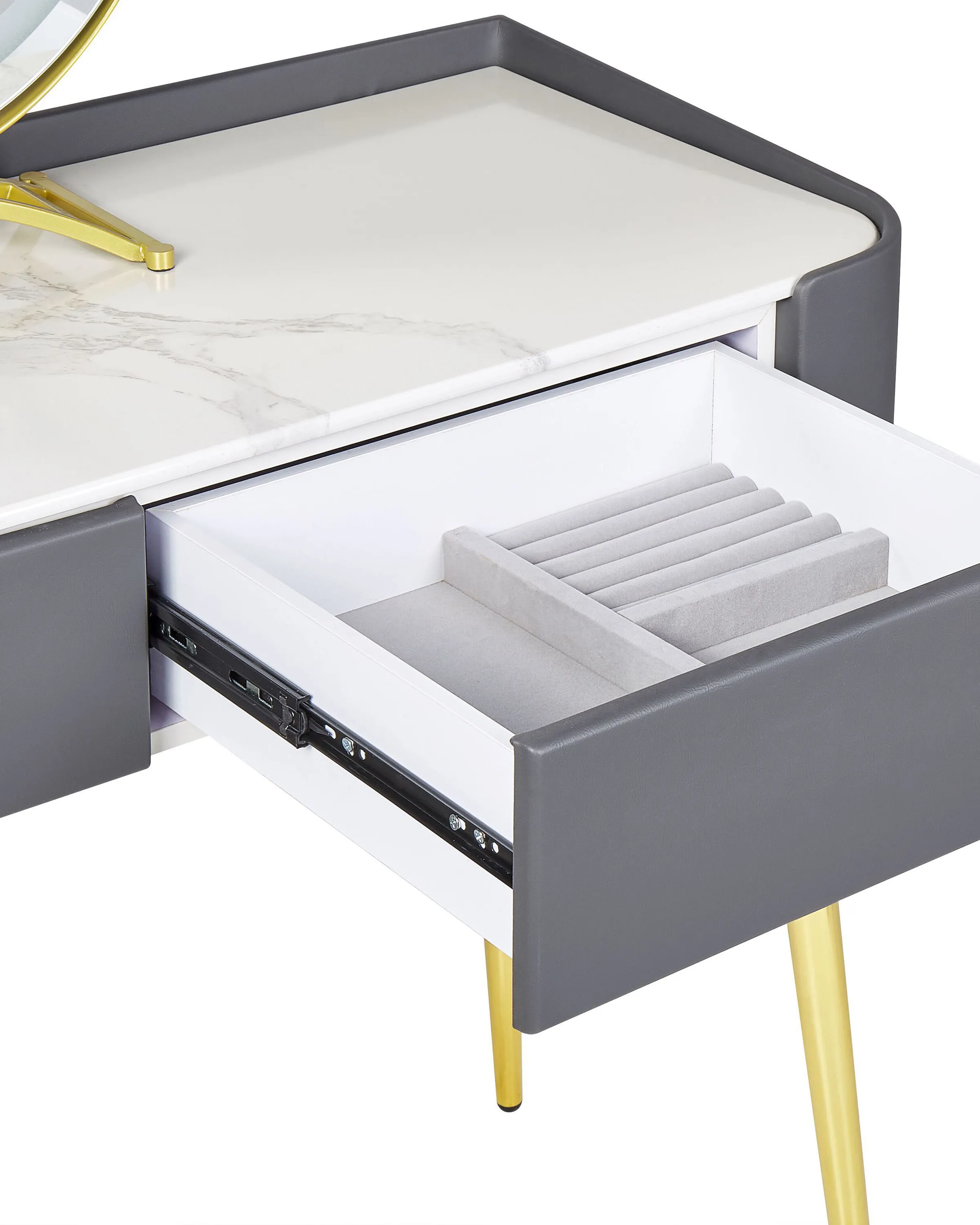 Kaptafel SURIN LED Grijs